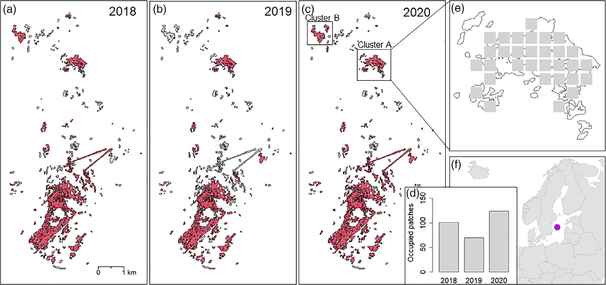 Figure from: Quick recovery of a threatened butterfly in well‐connected patches following an extreme drought