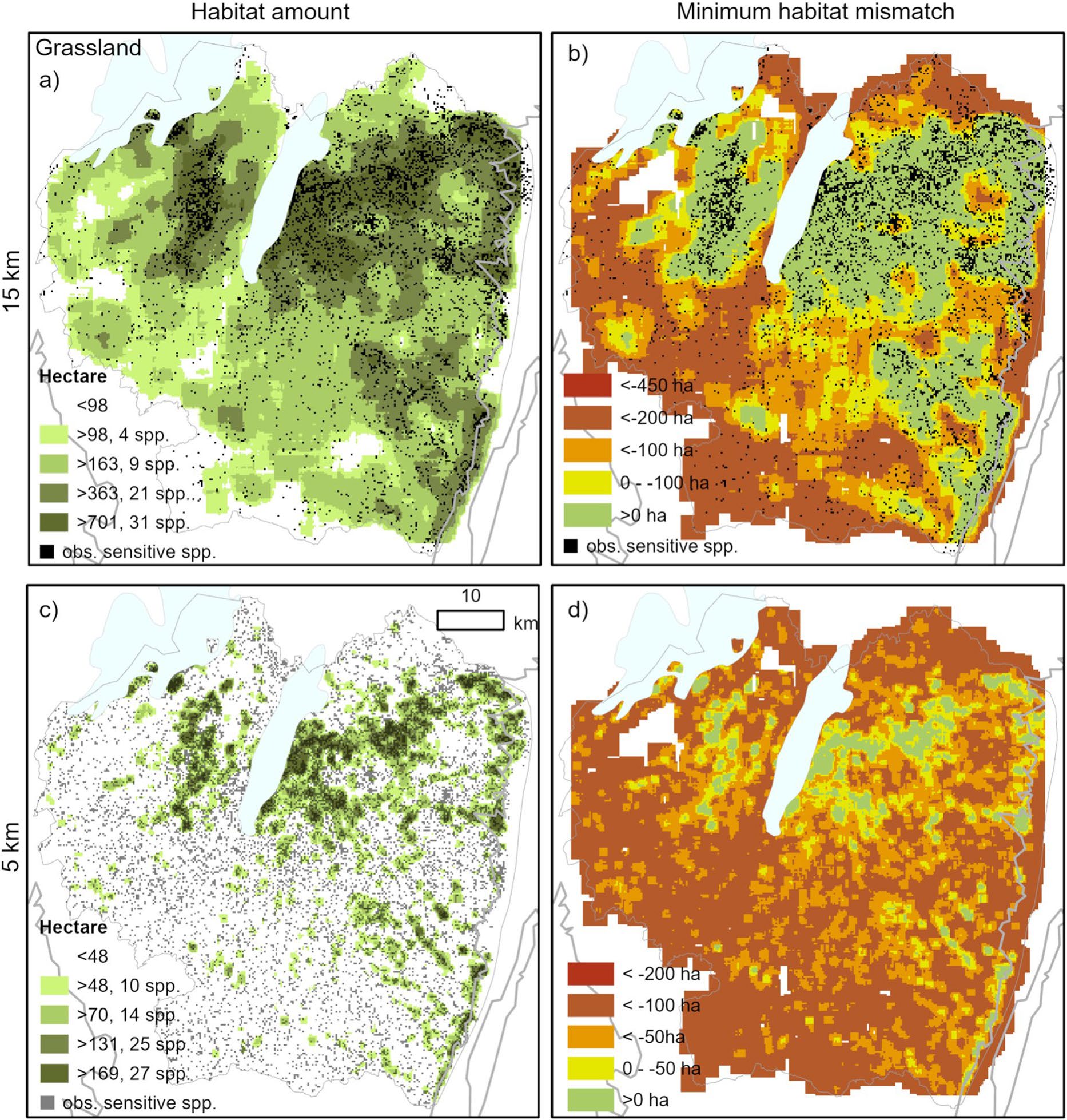 Figure from: Identifying functional landscapes in Sweden for semi-natural grasslands and old-growth oaks (Quercus robur) based on habitat thresholds