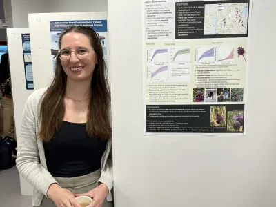 Poster presentation and thesis conclusion of the master students!